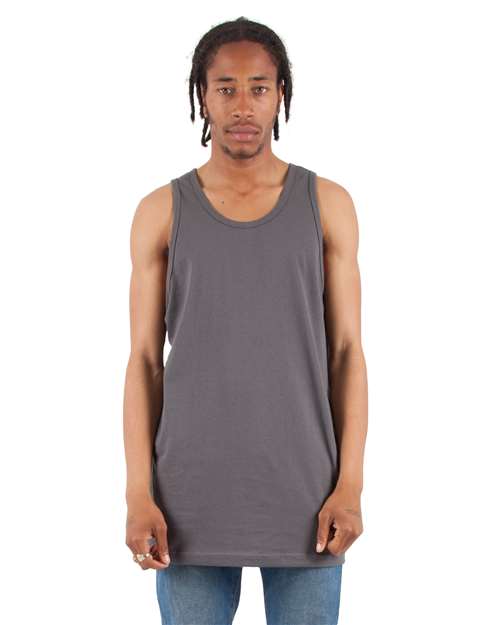 Unisex Active Tank - Dark Grey Front