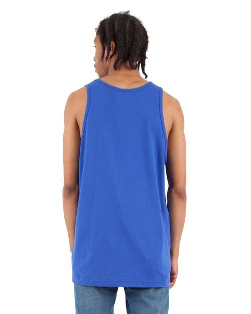 Unisex Active Tank - Royal Back