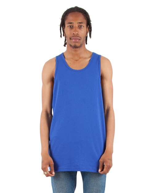 Unisex Active Tank - Royal Front