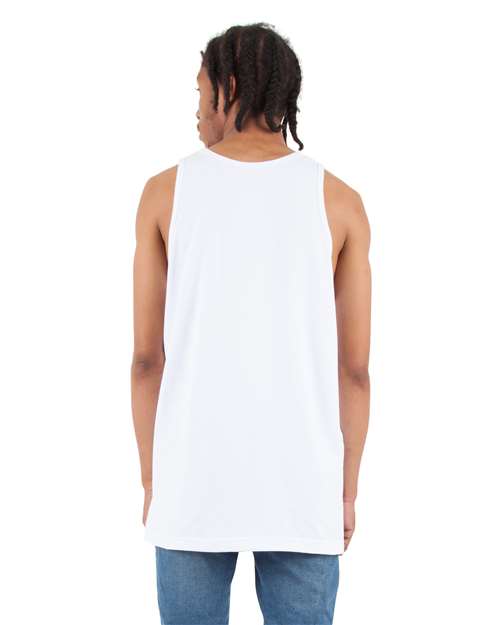 Unisex Active Tank - White Back