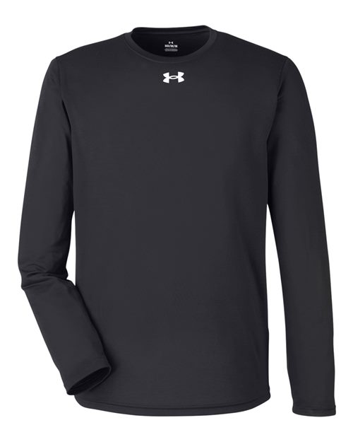 Men's Team Tech™ Long Sleeve T-Shirt - Black/ White Front