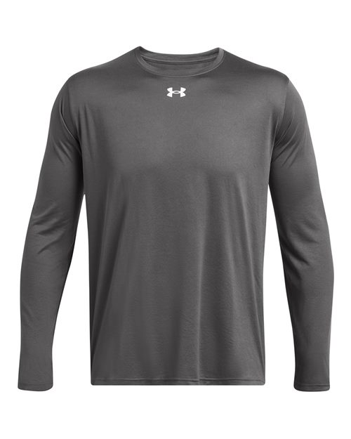 Men's Team Tech™ Long Sleeve T-Shirt - Castlerock/ White Front
