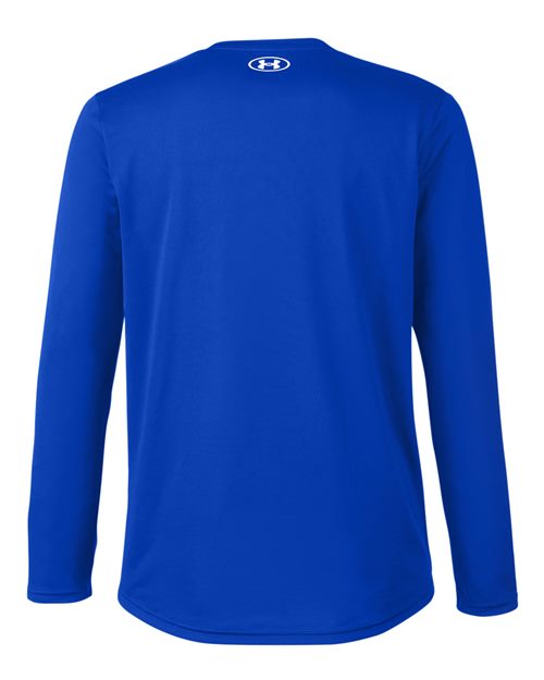 Men's Team Tech™ Long Sleeve T-Shirt - Royal/ White Back
