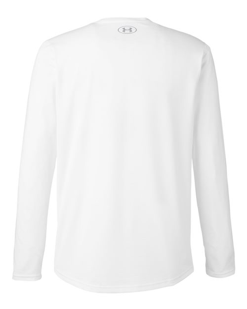 Men's Team Tech™ Long Sleeve T-Shirt - White/ Mod Grey Back