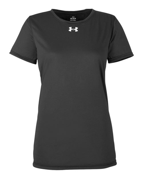 Women's Team Tech™ T-Shirt - Black/ White Front