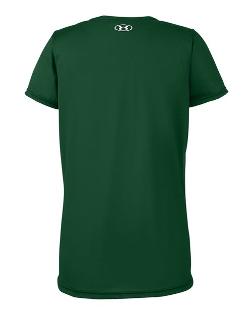 Women's Team Tech™ T-Shirt - Forest Green/ White Back