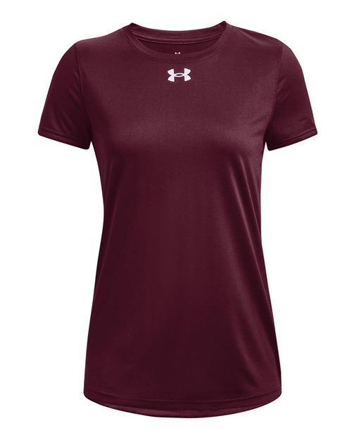 Women's Team Tech™ T-Shirt - Maroon/ White Front