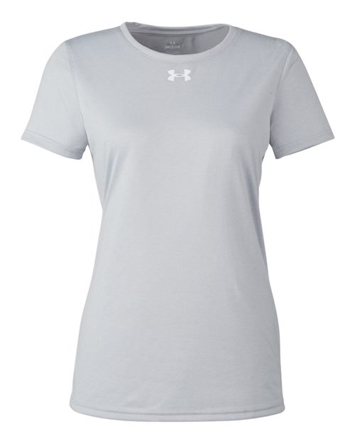 Women's Team Tech™ T-Shirt - Mod Grey Light Heather/ White Front