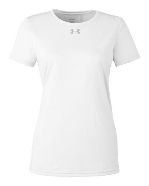 Women's Team Tech™ T-Shirt - White/ Mod Grey Front