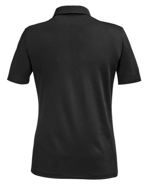Women's Tech™ Polo - Black/ White Back