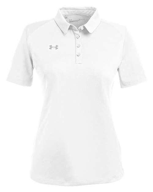Women's Tech™ Polo - White/ Mod Grey Front