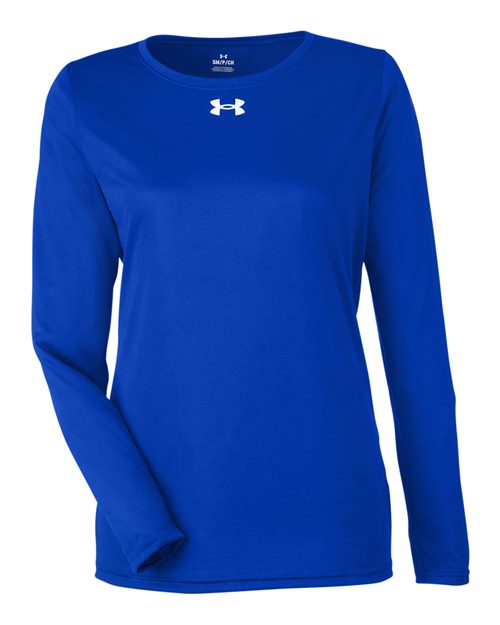 Women's Team Tech™ Long Sleeve T-Shirt - Royal/ White Front
