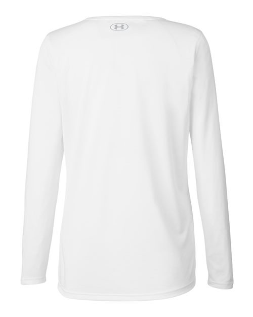 Women's Team Tech™ Long Sleeve T-Shirt - White/ Mod Grey Back