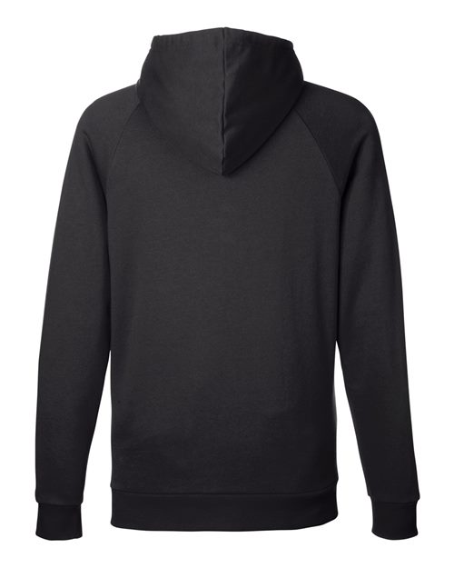 Men's Rival Fleece Hooded Sweatshirt - Black/ White Back