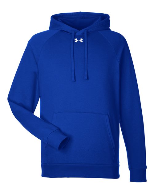 Men's Rival Fleece Hooded Sweatshirt - Royal/ White Front