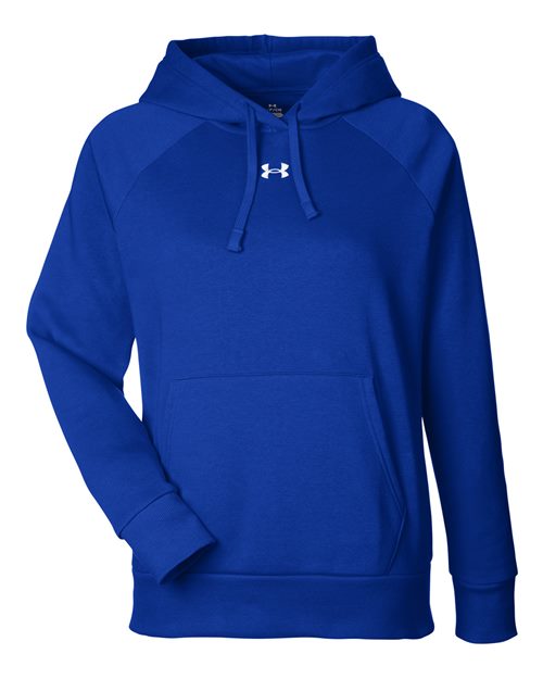 Women's Rival Fleece Hooded Sweatshirt - Royal/ White Front