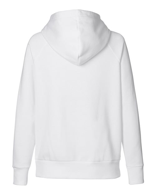 Women's Rival Fleece Hooded Sweatshirt - White/ Black Back