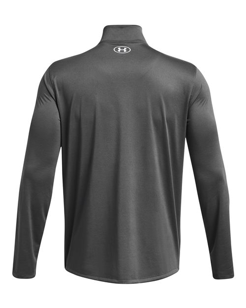 Men's Team Tech™ Quarter-Zip Pullover - Castlerock/ White Back