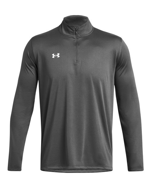 Men's Team Tech™ Quarter-Zip Pullover - Castlerock/ White Front