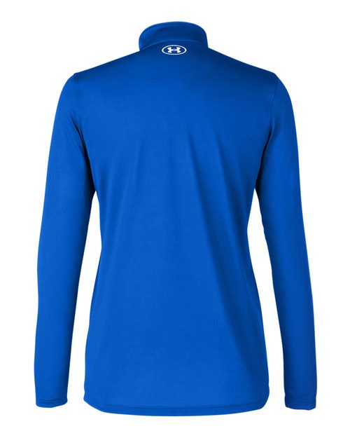 Women's Team Tech™ Half-Zip Pullover - Royal/ White Back