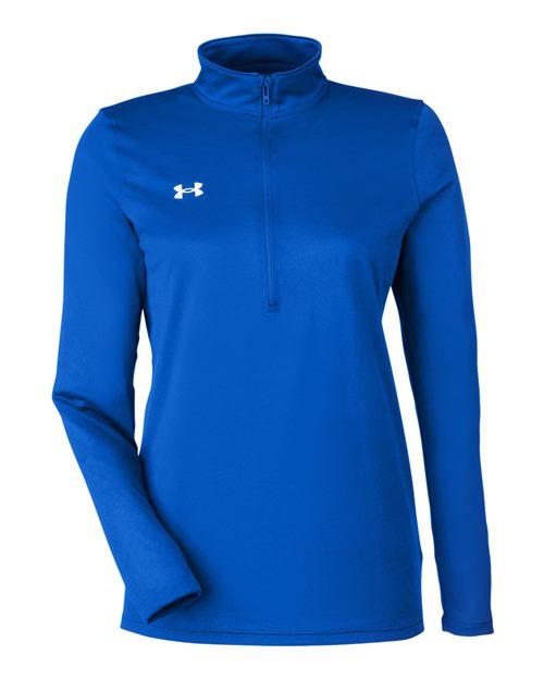 Women's Team Tech™ Half-Zip Pullover - Royal/ White Front