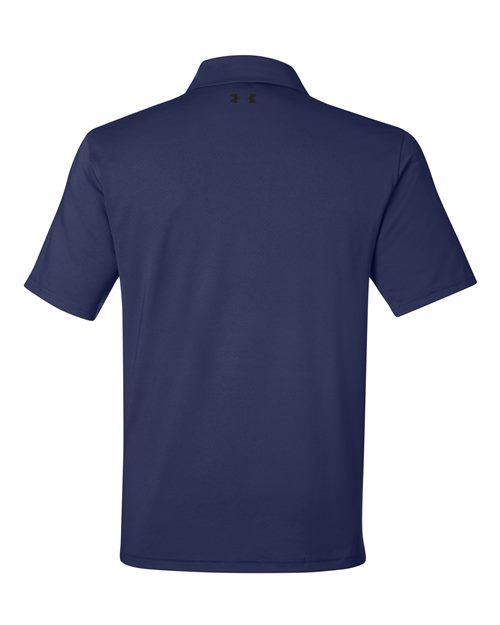 Men's Recycled Polo - Midnight Navy/ White Back