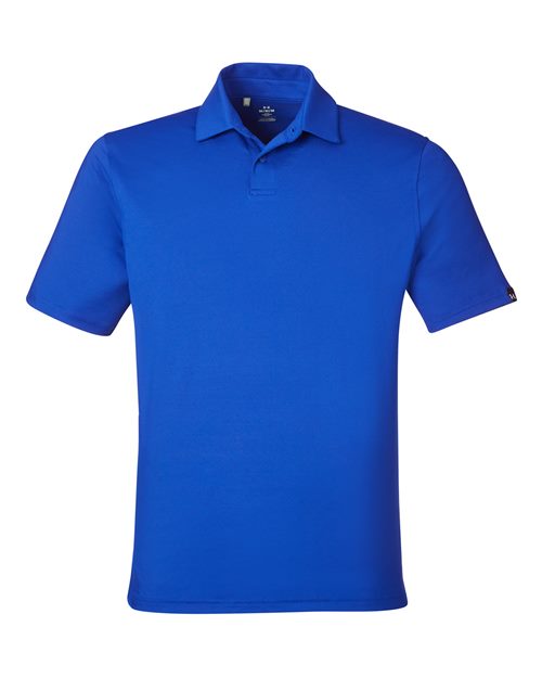 Men's Recycled Polo - Royal/ White Front