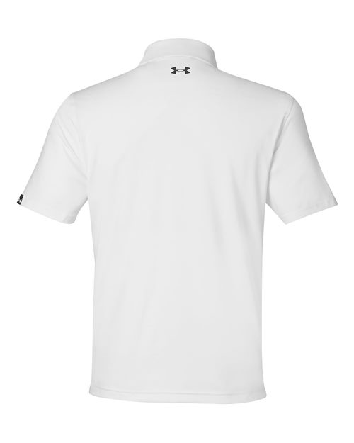 Men's Recycled Polo - White/ White Back
