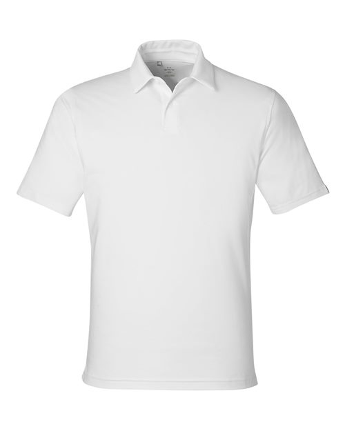 Men's Recycled Polo - White/ White Front