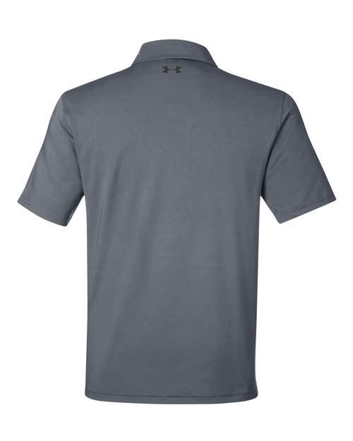 Men's Recycled Polo - Castlerock/ White Back