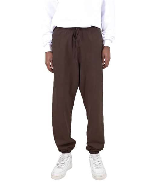 Unisex Los Angeles Garment-Dyed Sweatpants - Mocha Front
