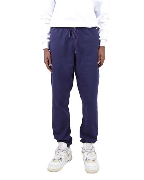 Unisex Los Angeles Garment-Dyed Sweatpants - Navy Front