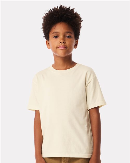 Youth 6 oz. Heavyweight Tee - Red Front