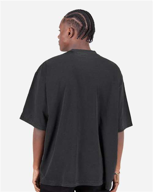 Unisex Max Heavyweight Garment-Dyed Drop Shoulder T-Shirt - Shadow Back