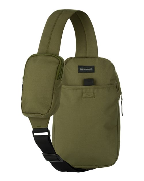 Grove Sling Bag - Olive Back
