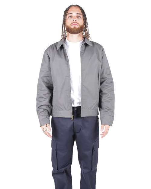 Unisex Mechanic Jacket - Dark Grey Front