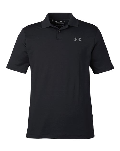 Men's Performance 3.0 Golf Polo - Black/ PTC Grey Front