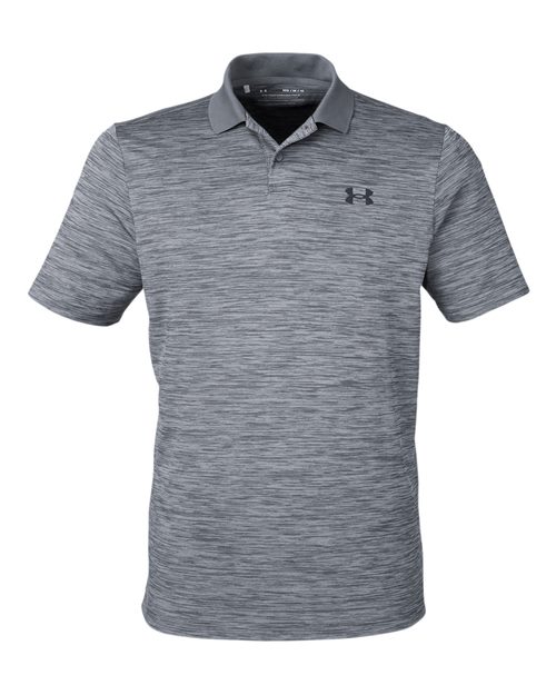 Men's Performance 3.0 Golf Polo - Pitch Grey/ Black Front