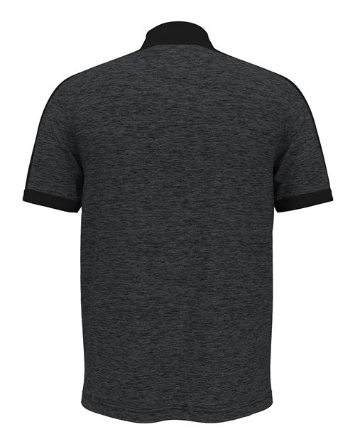 Men's Trophy Level Polo - Black/ White Back