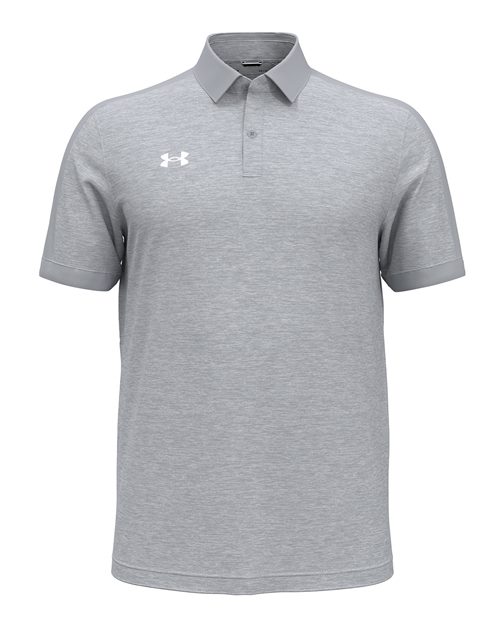 Men's Trophy Level Polo - Mod Grey/ White Front