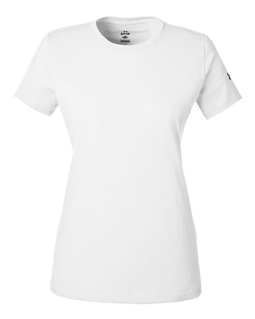 Women's Athletic 2.0 T-Shirt - White/ Black Front