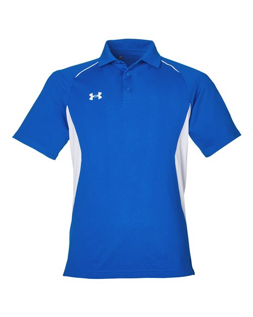 Men's Title Polo 2.0 - Royal/ White Front