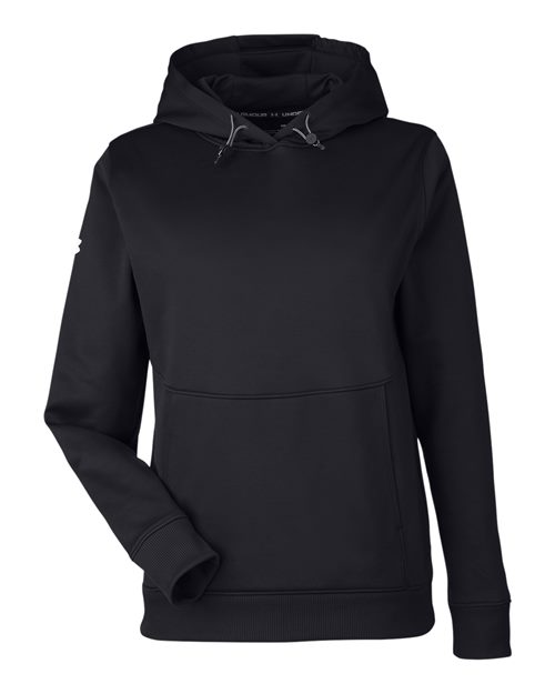 Women's Storm Armour Fleece - Black/ White Front