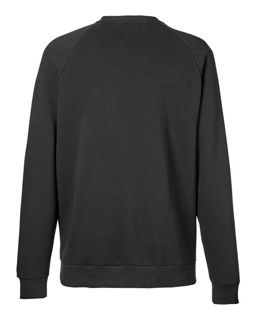 Men's Rival Fleece Crewneck Sweatshirt - Black/ White Back