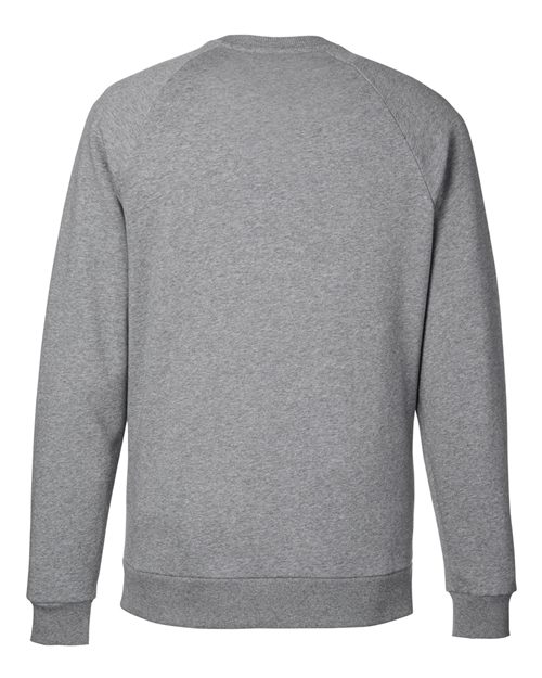 Men's Rival Fleece Crewneck Sweatshirt - CS Grey Light Heather/ White Back