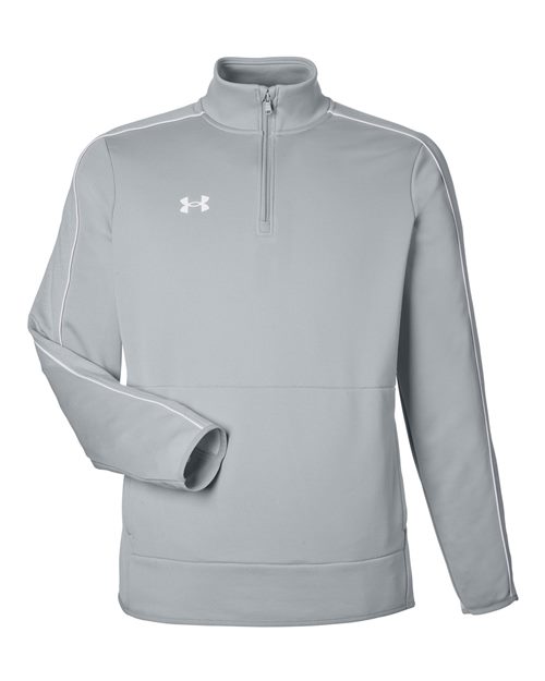 Men's Command 2.0 Quarter-Zip Pullover - Mod Grey/ White Front