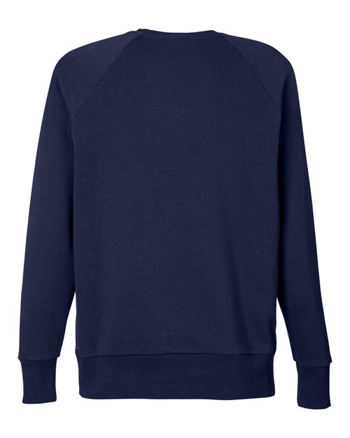 Women's Rival Fleece Crewneck Sweatshirt - Midnight Navy/ White Back