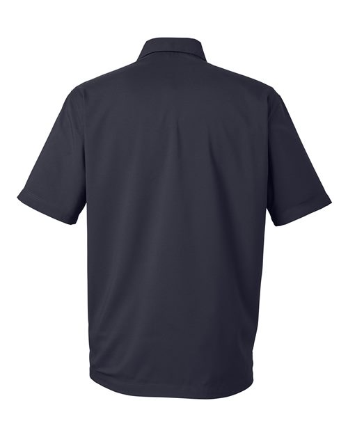 Men's Motivate Coach Woven Shirt - Black/ White Back