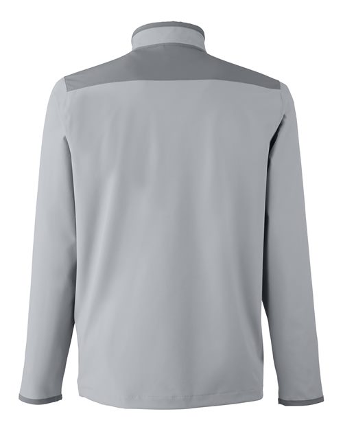Men's Motivate 3.0 Quarter-Zip Pullover - Mod Grey/ White Back