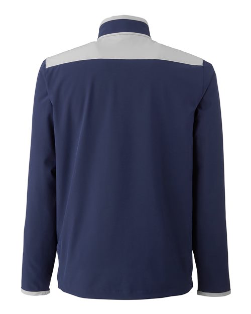 Men's Motivate 3.0 Quarter-Zip Pullover - Midnight Navy/ White Back